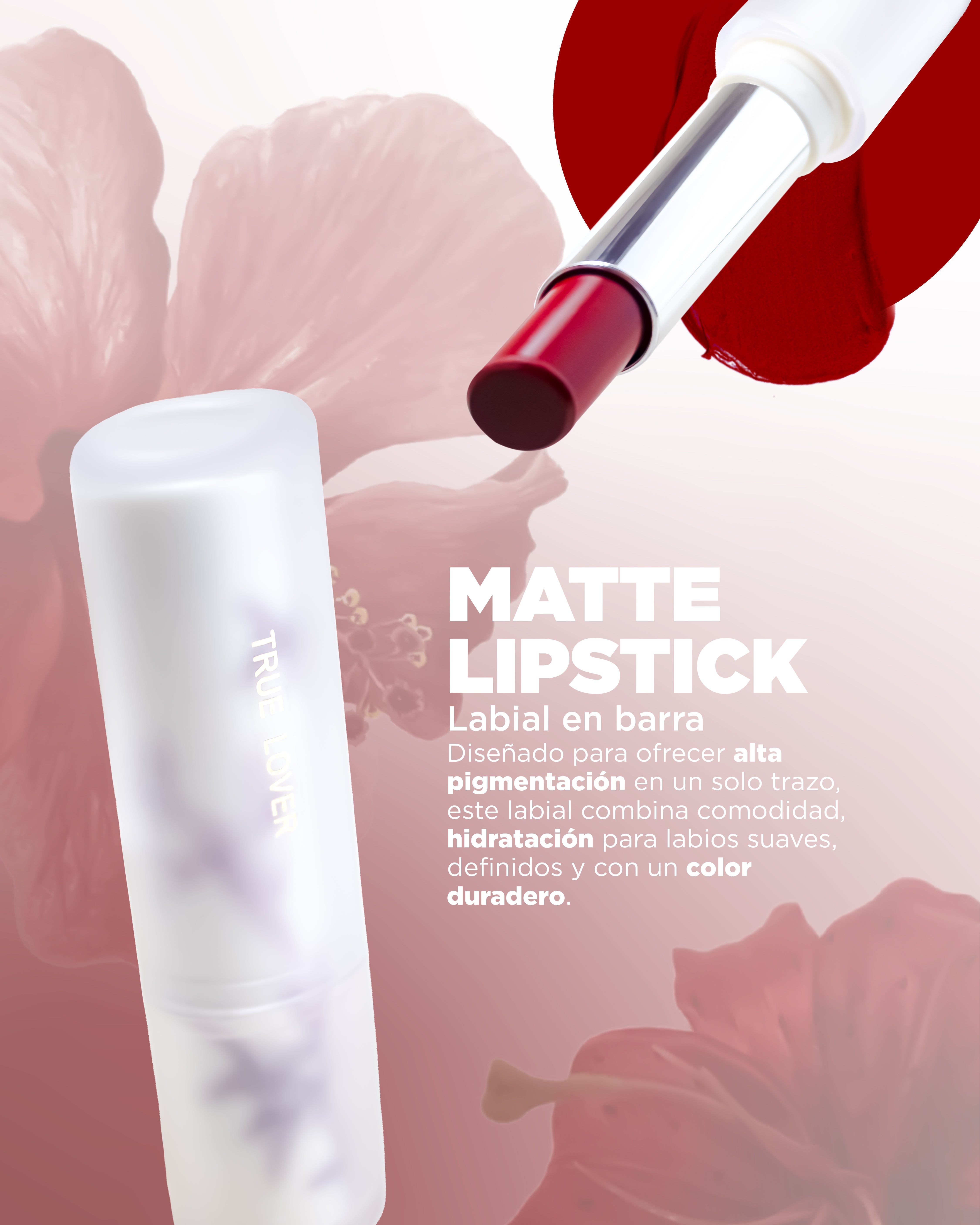 LABIAL MATE LIPSTICK