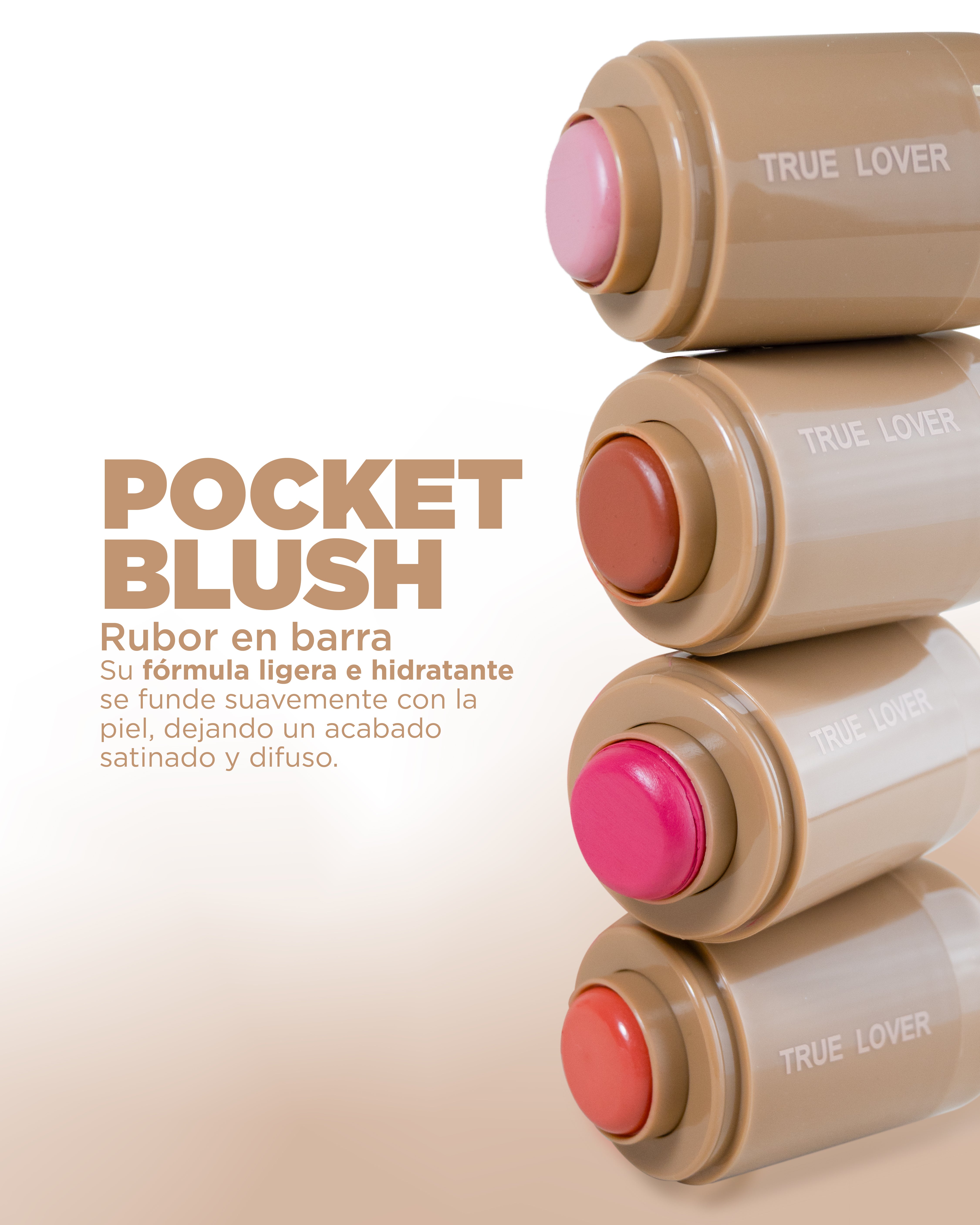 RUBOR EN CREMA PARA MEJILLAS Y LABIOS POCKET BLUSH