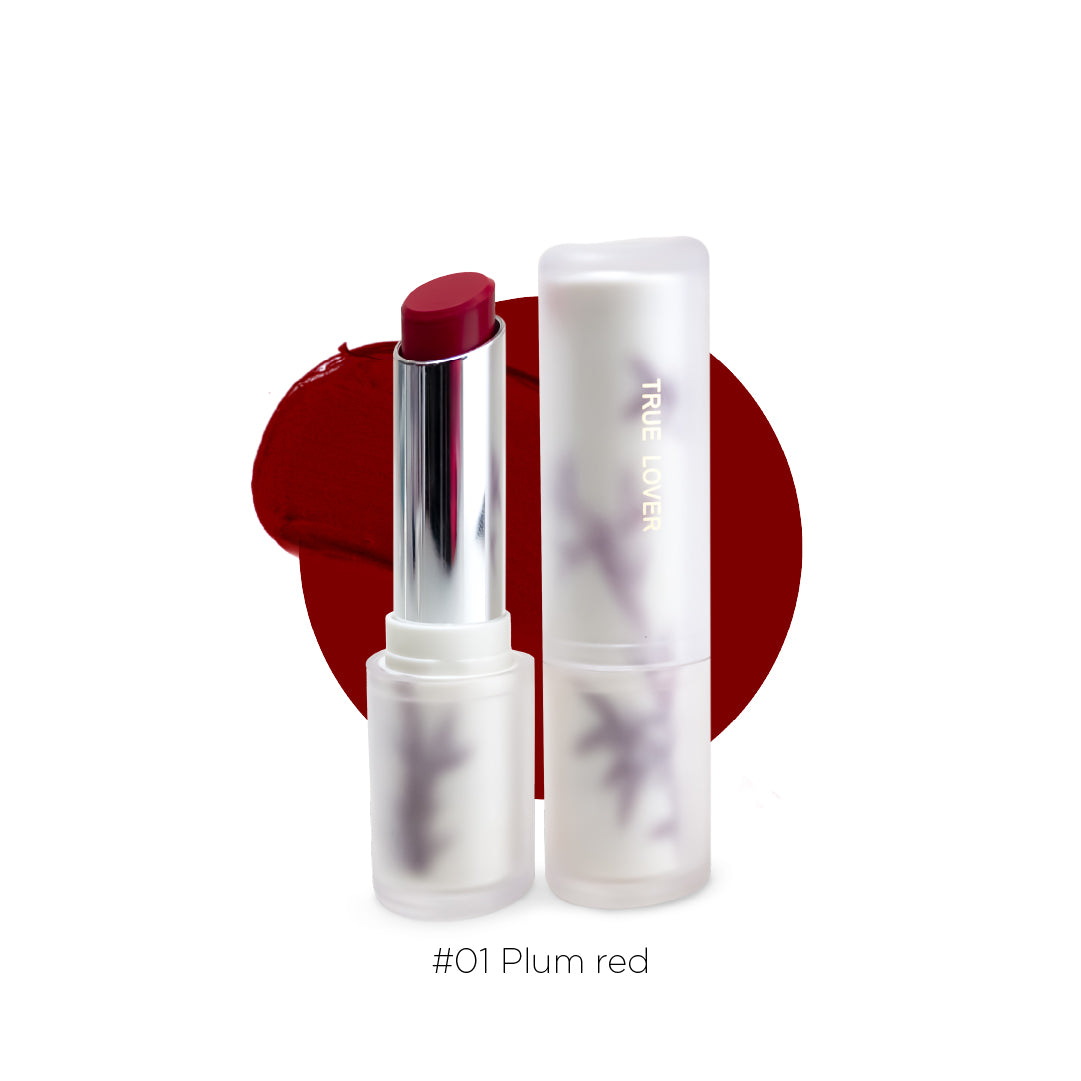 LABIAL MATE LIPSTICK - PLUM RED 01 - Lipstick Matte