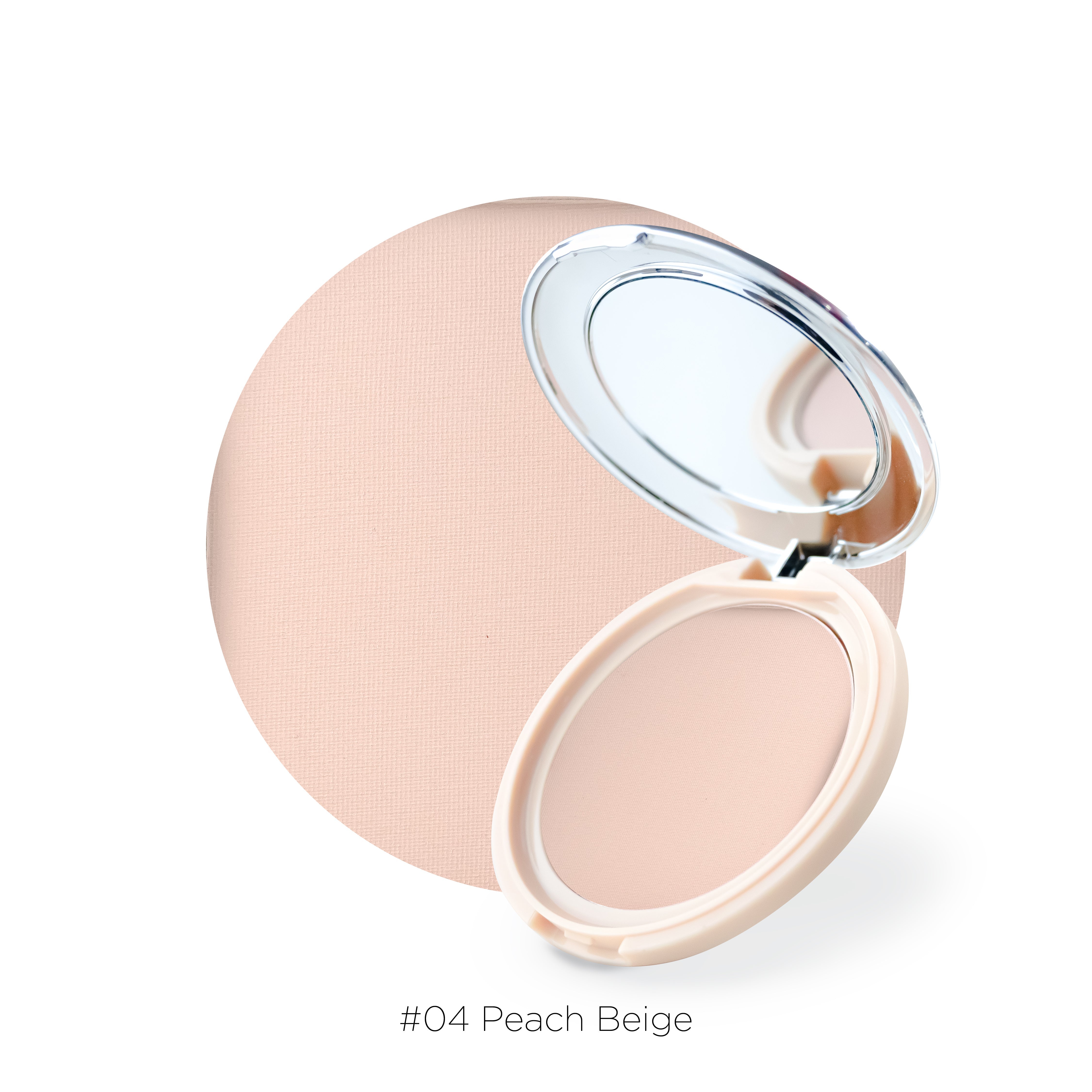 POLVO COMPACTO ALTA COBERTURA - PEACH BEIGE 04 - Polvo compacto