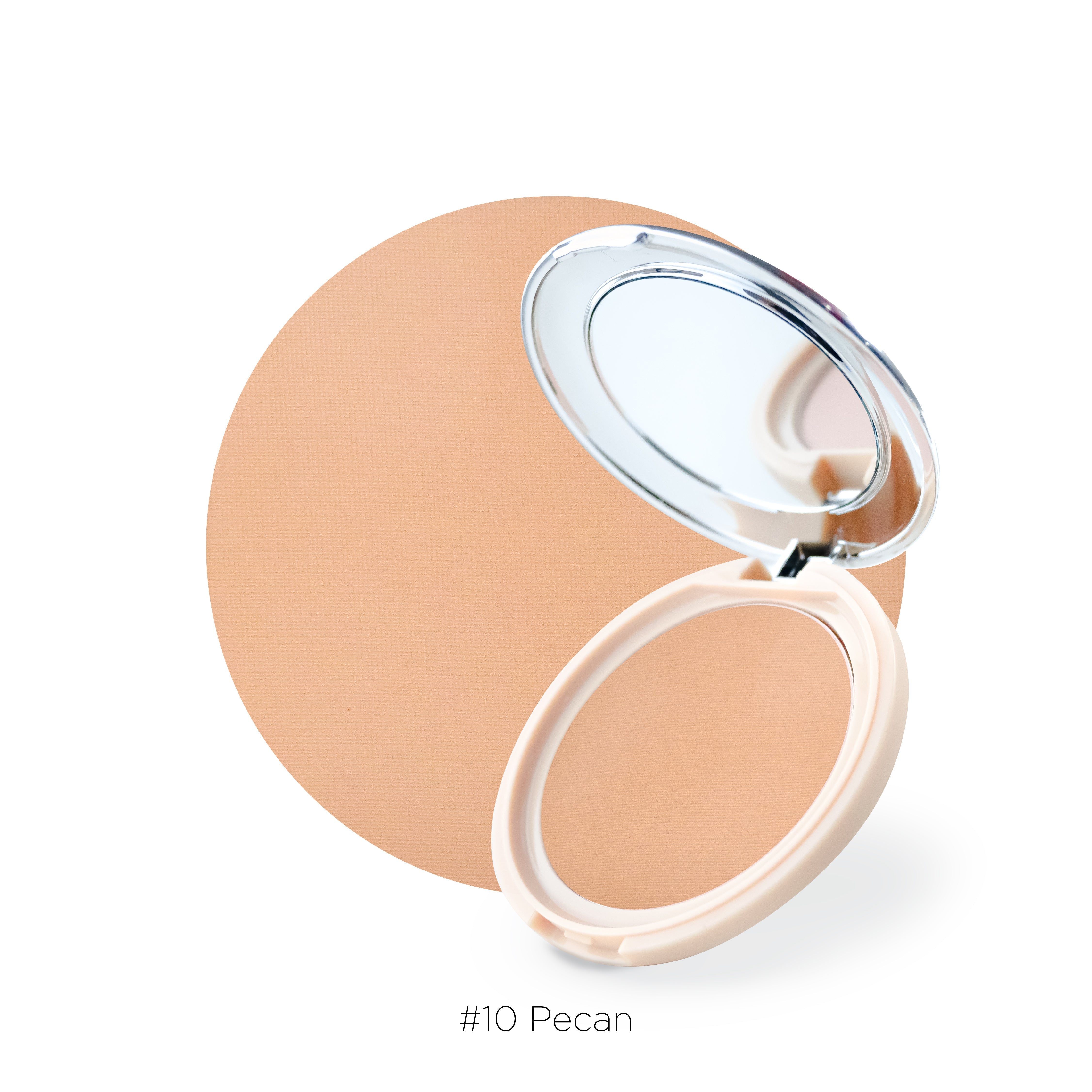 POLVO COMPACTO ALTA COBERTURA - PECAN 10 - Polvo compacto