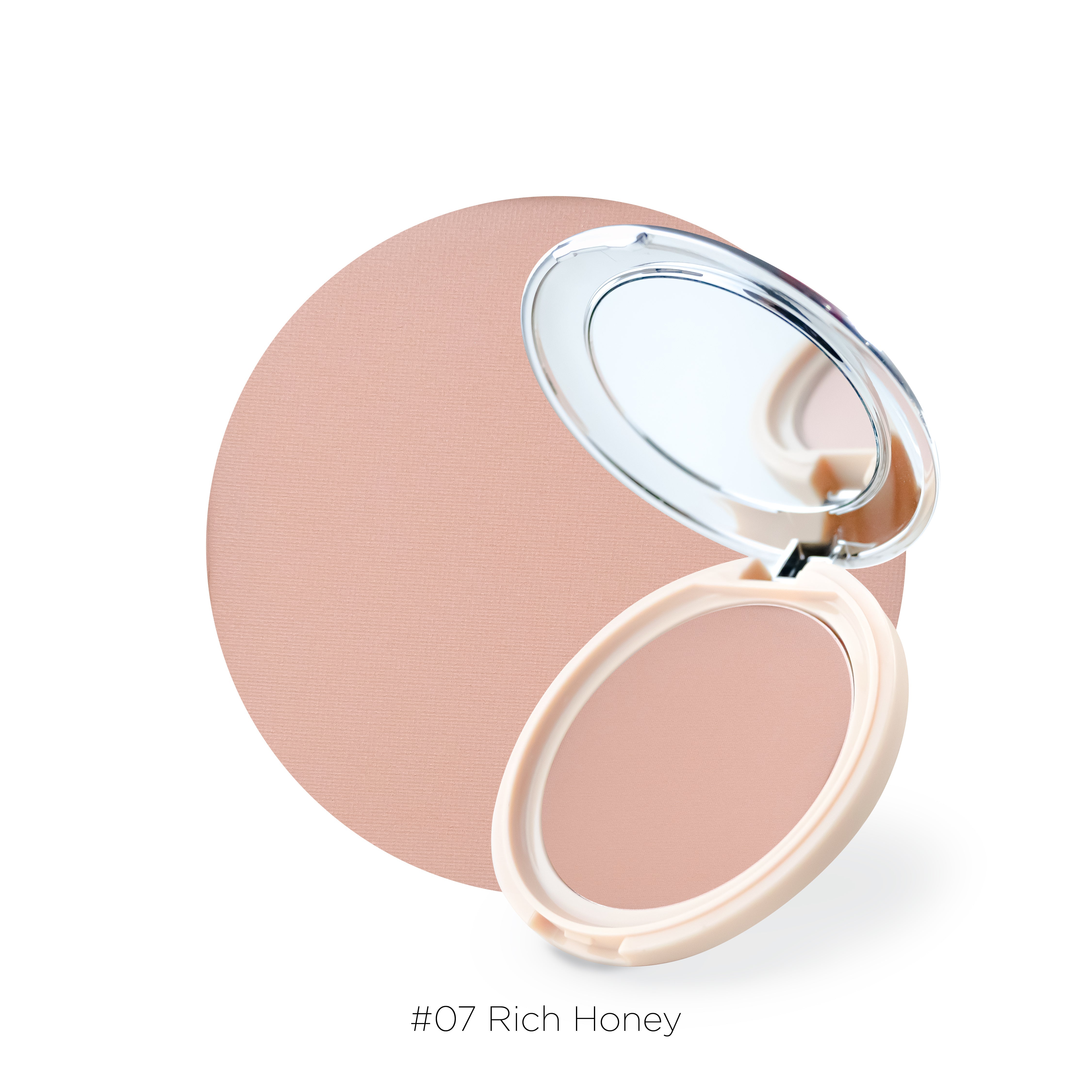 POLVO COMPACTO ALTA COBERTURA - RICH HONEY 07 - Polvo compacto