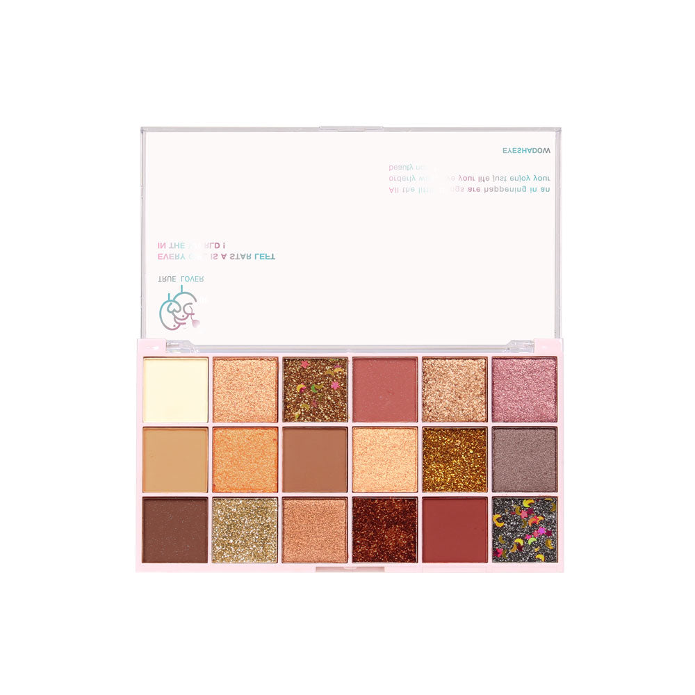 PALETA DE SOMBRAS 18 TONOS - PALETA 18 02 - Sombras