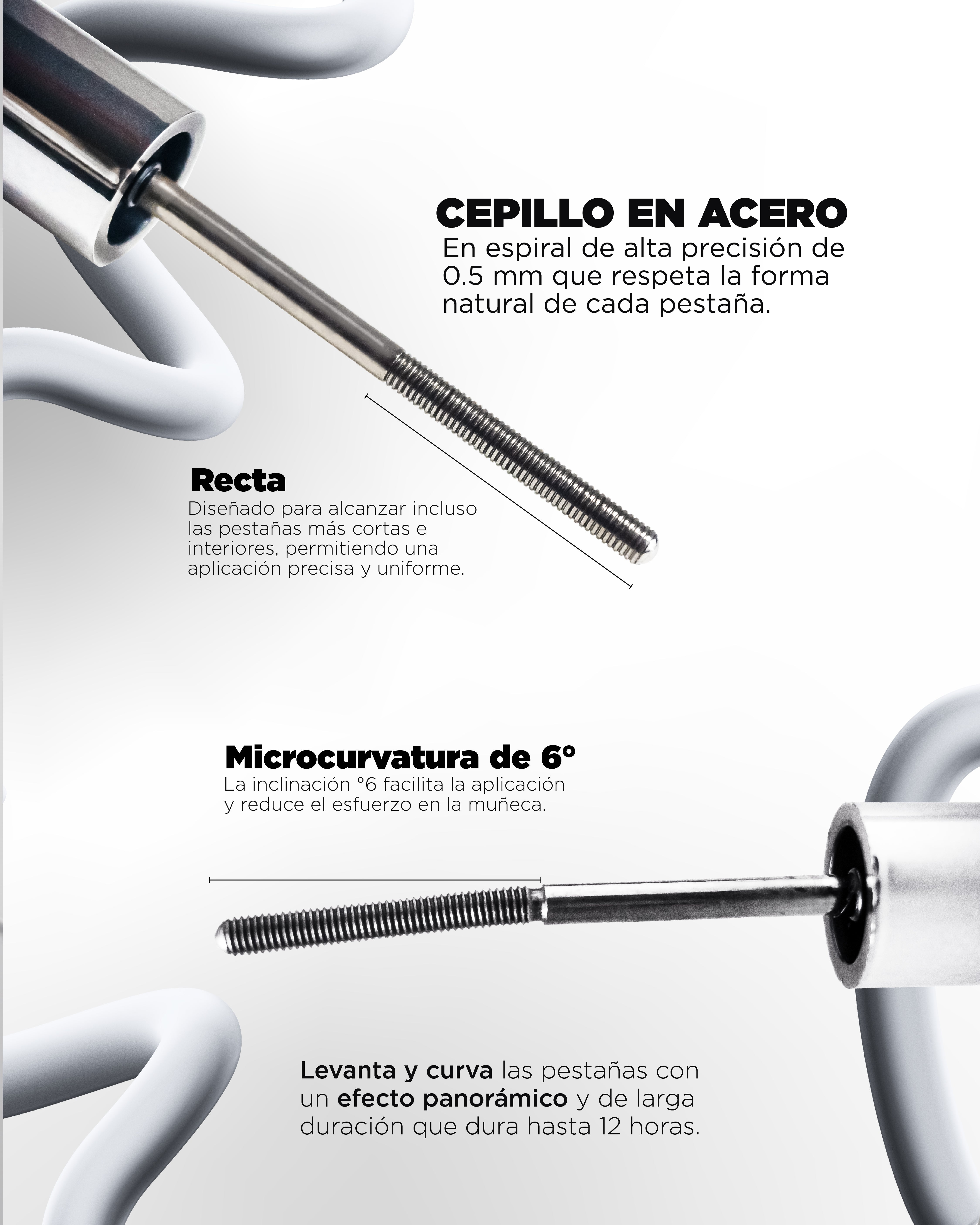 PESTAÑINA 3D CURVING IRON INCLINACIÓN °6