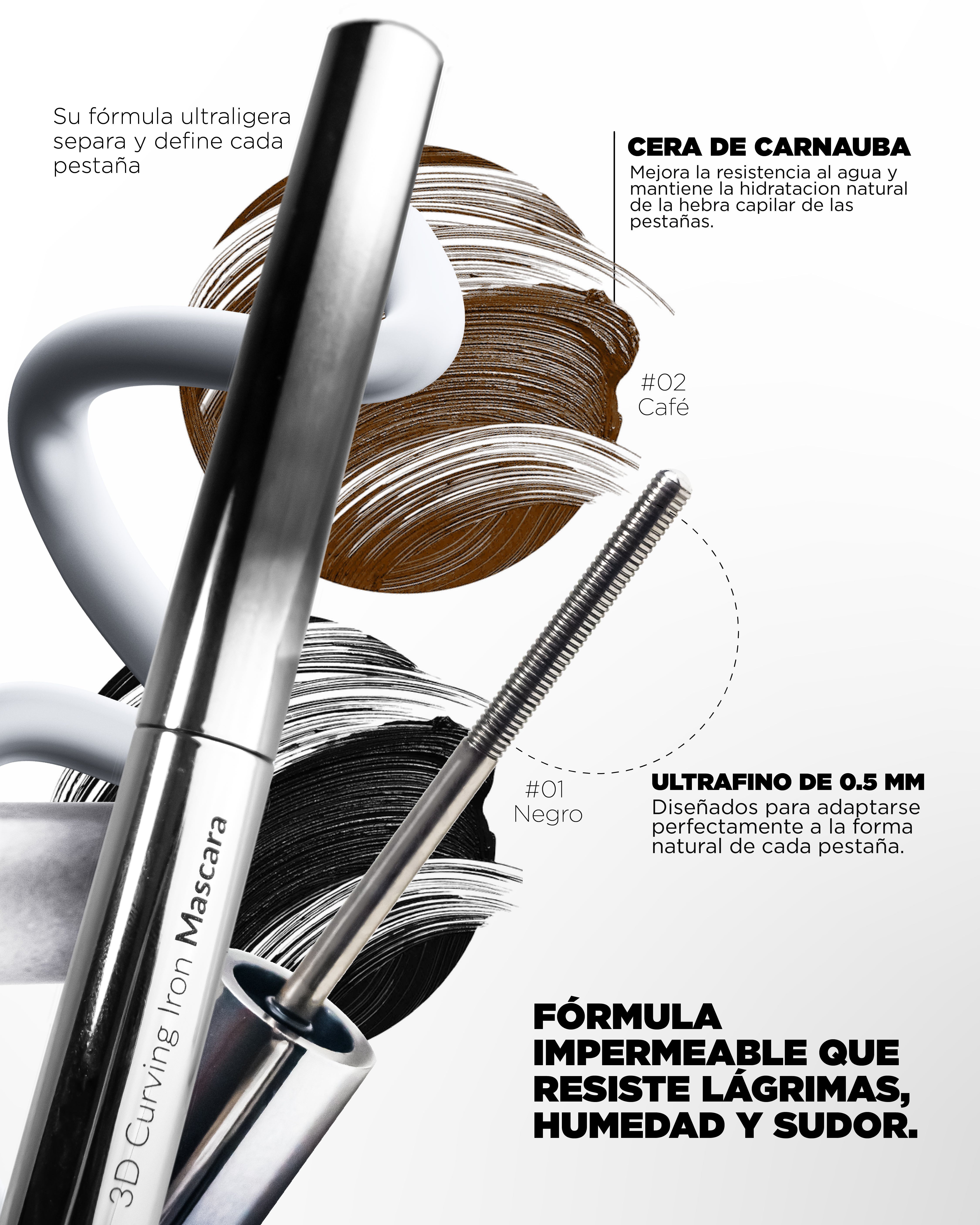 PESTAÑINA 3D CURVING IRON INCLINACIÓN °6