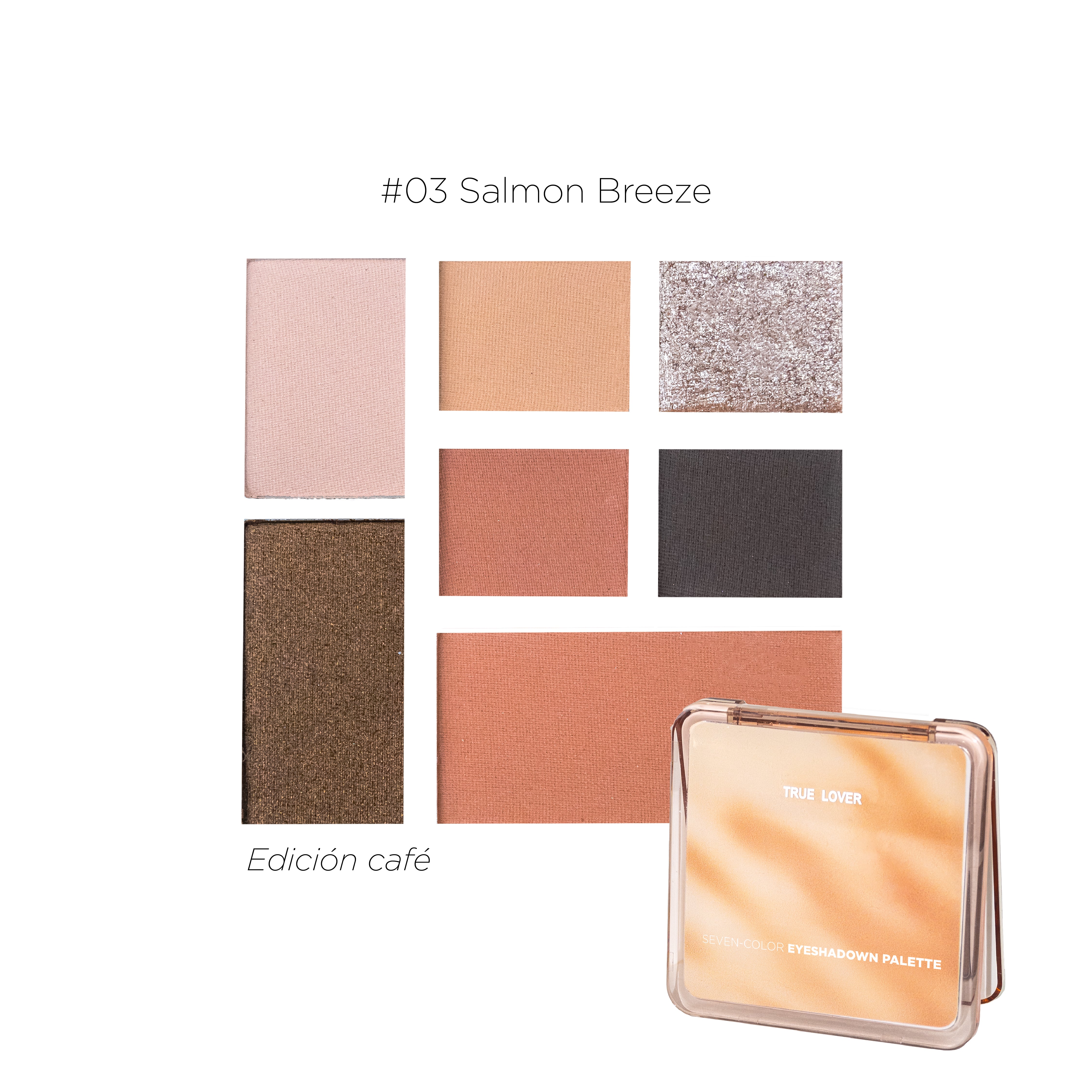 PALETA DE SOMBRAS 7 TONOS