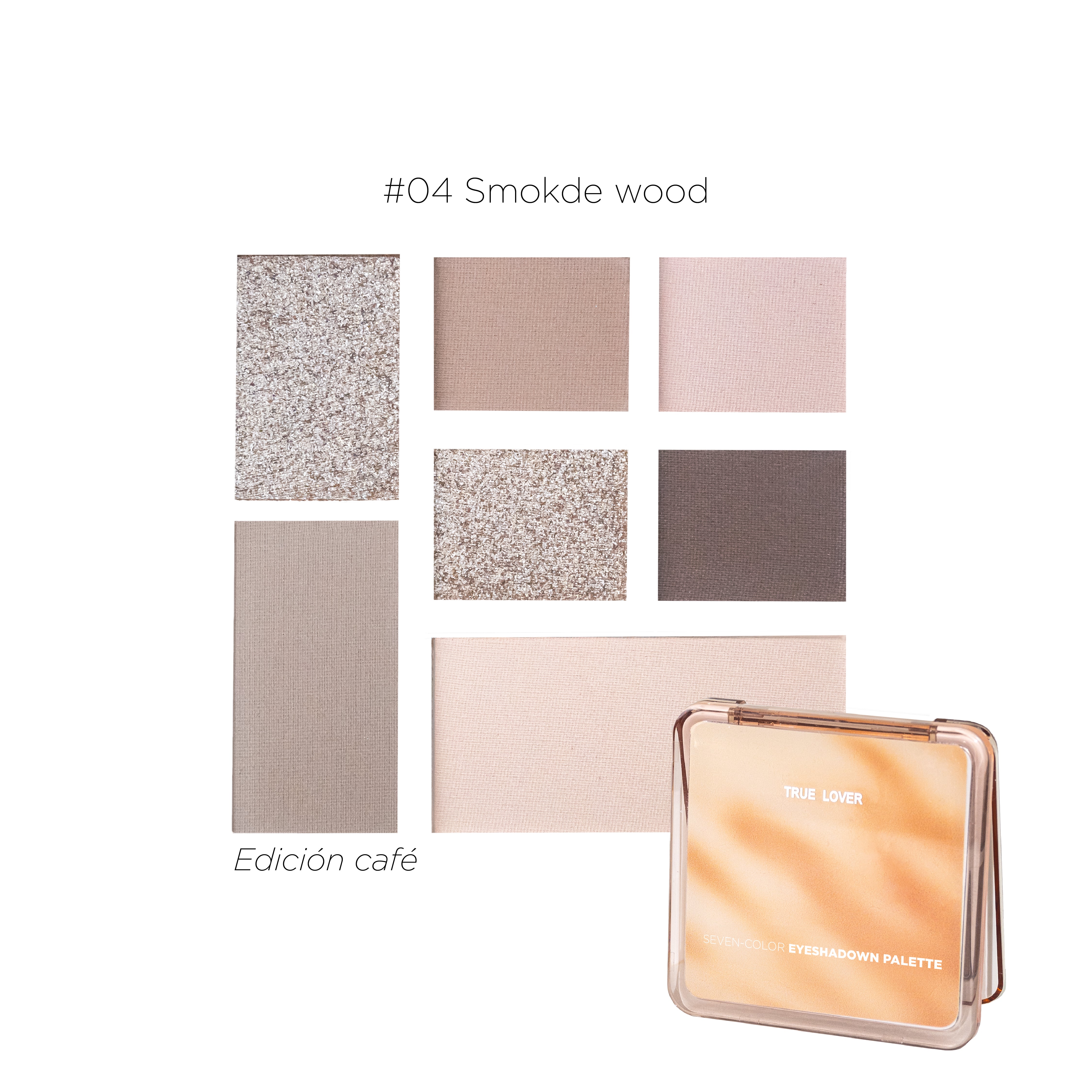 PALETA DE SOMBRAS 7 TONOS