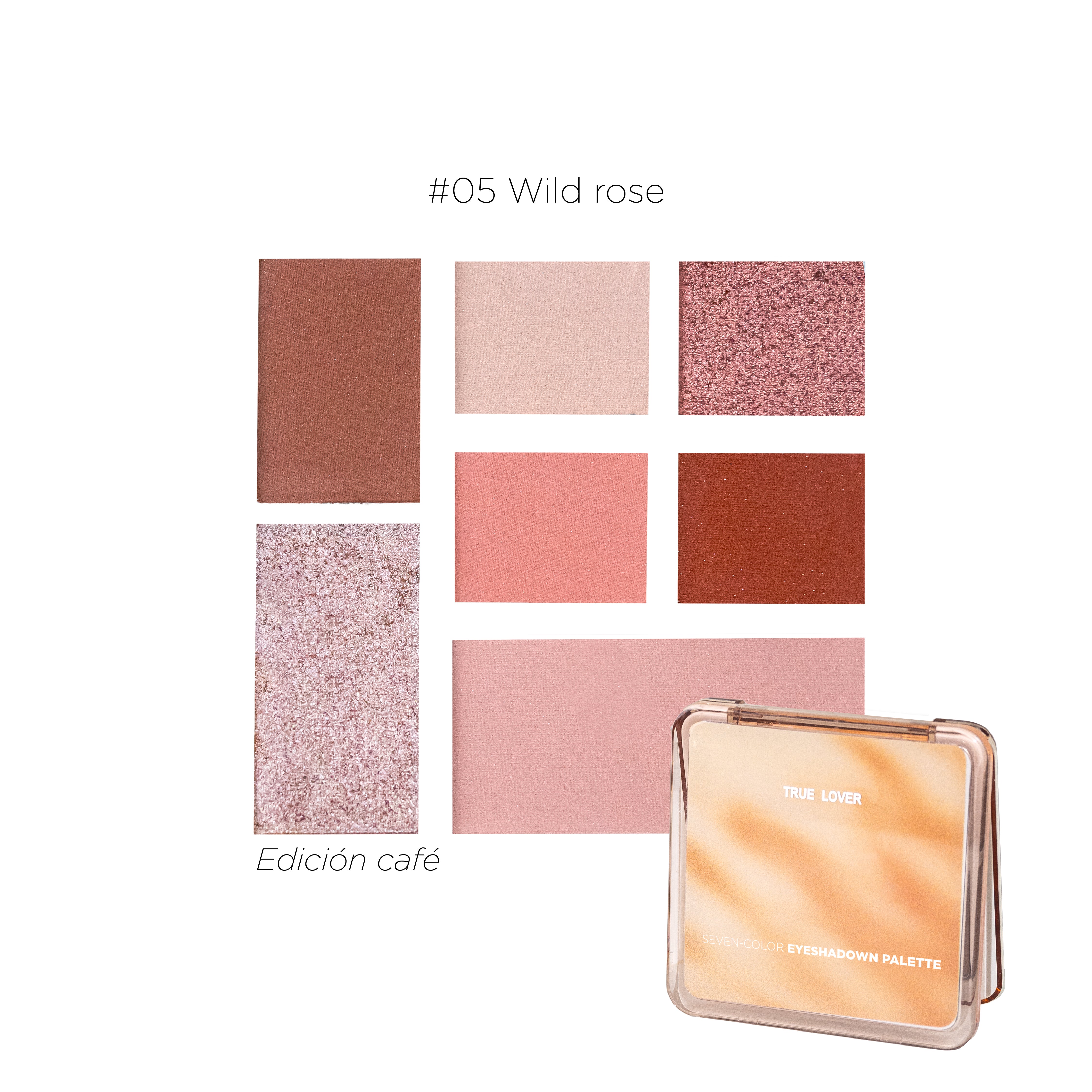 PALETA DE SOMBRAS 7 TONOS