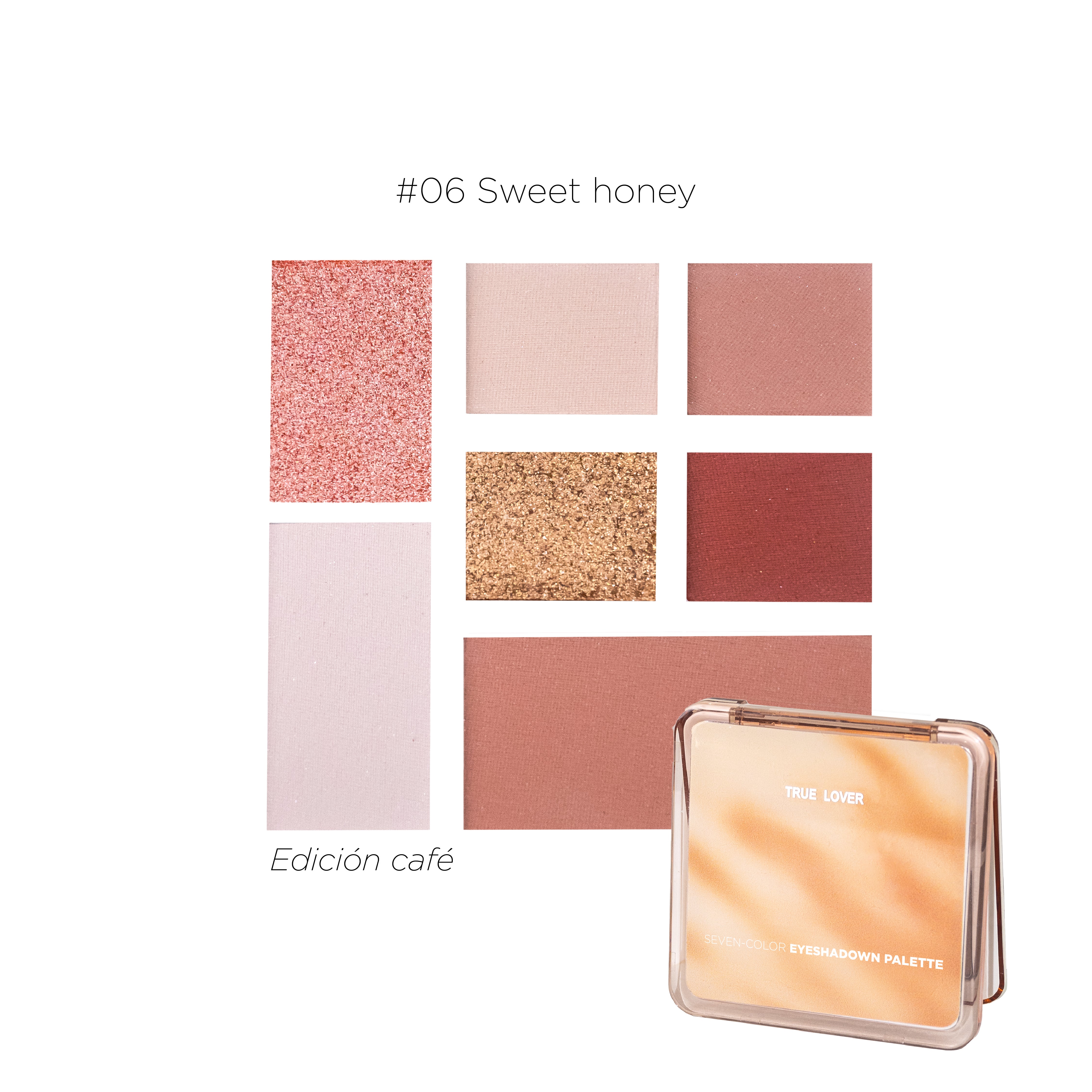 PALETA DE SOMBRAS 7 TONOS