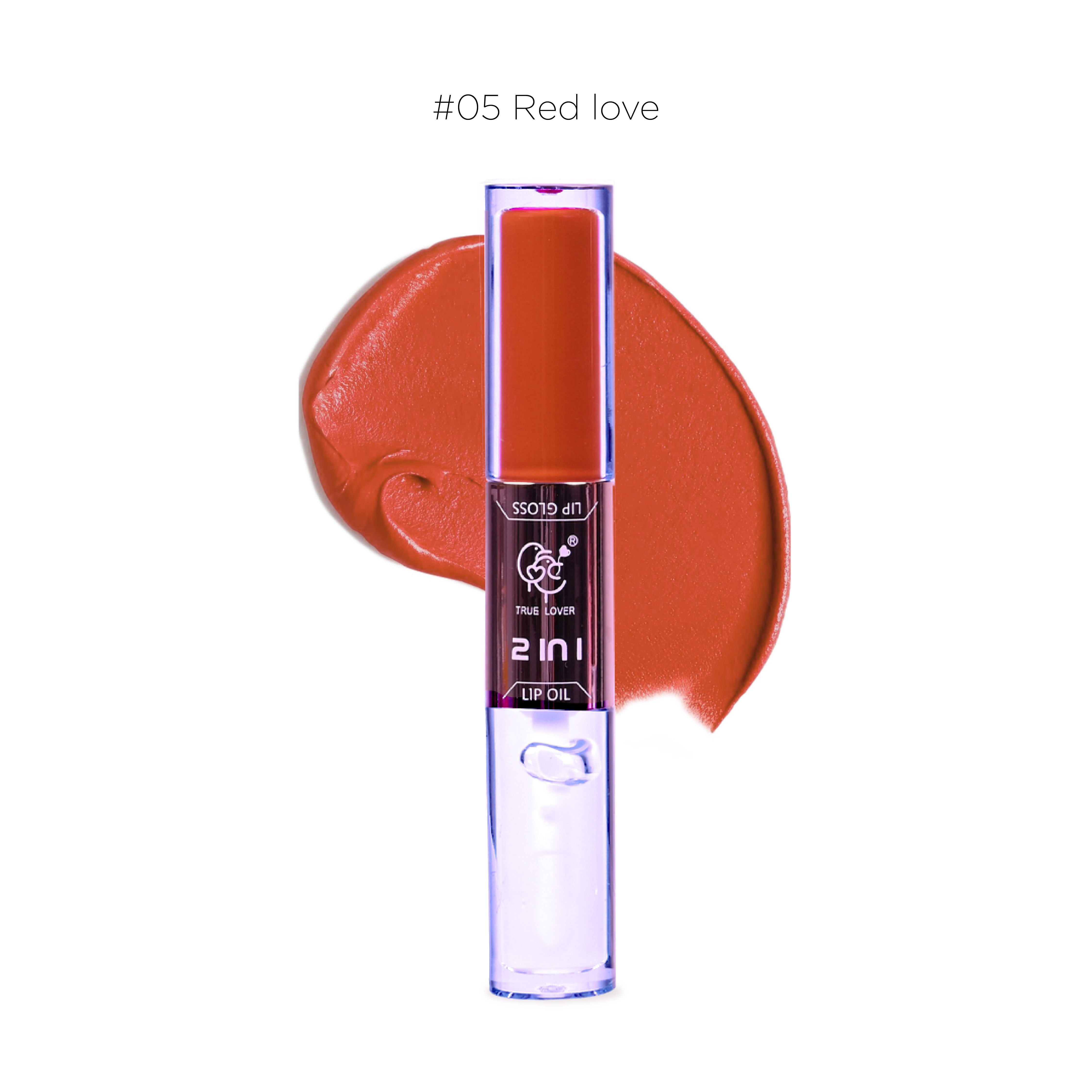 LABIAL Y LIP OIL DÚO DOS EN UNO