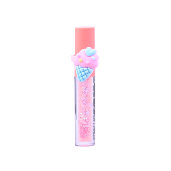 Brillo labial con glitter NATURAL ORGANIC ICE CREAM lip oil - Ice cream 1 - Brillo