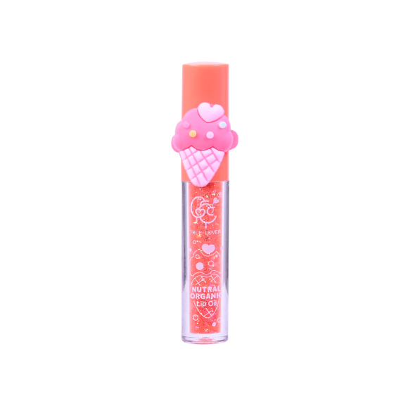 Brillo labial con glitter NATURAL ORGANIC ICE CREAM lip oil - Ice cream 2 - Brillo