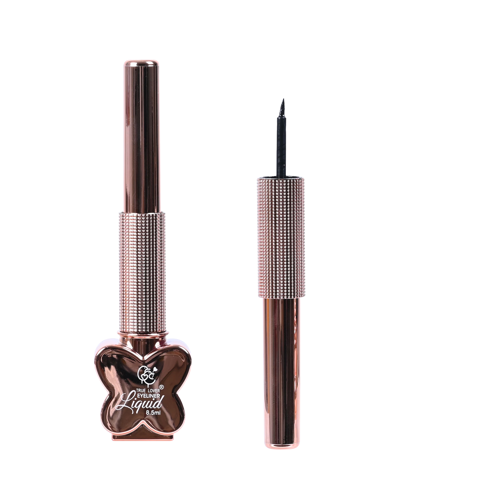Eyeliner Waterproof – Delineador líquido en plumón - Negro - Delineador líquido