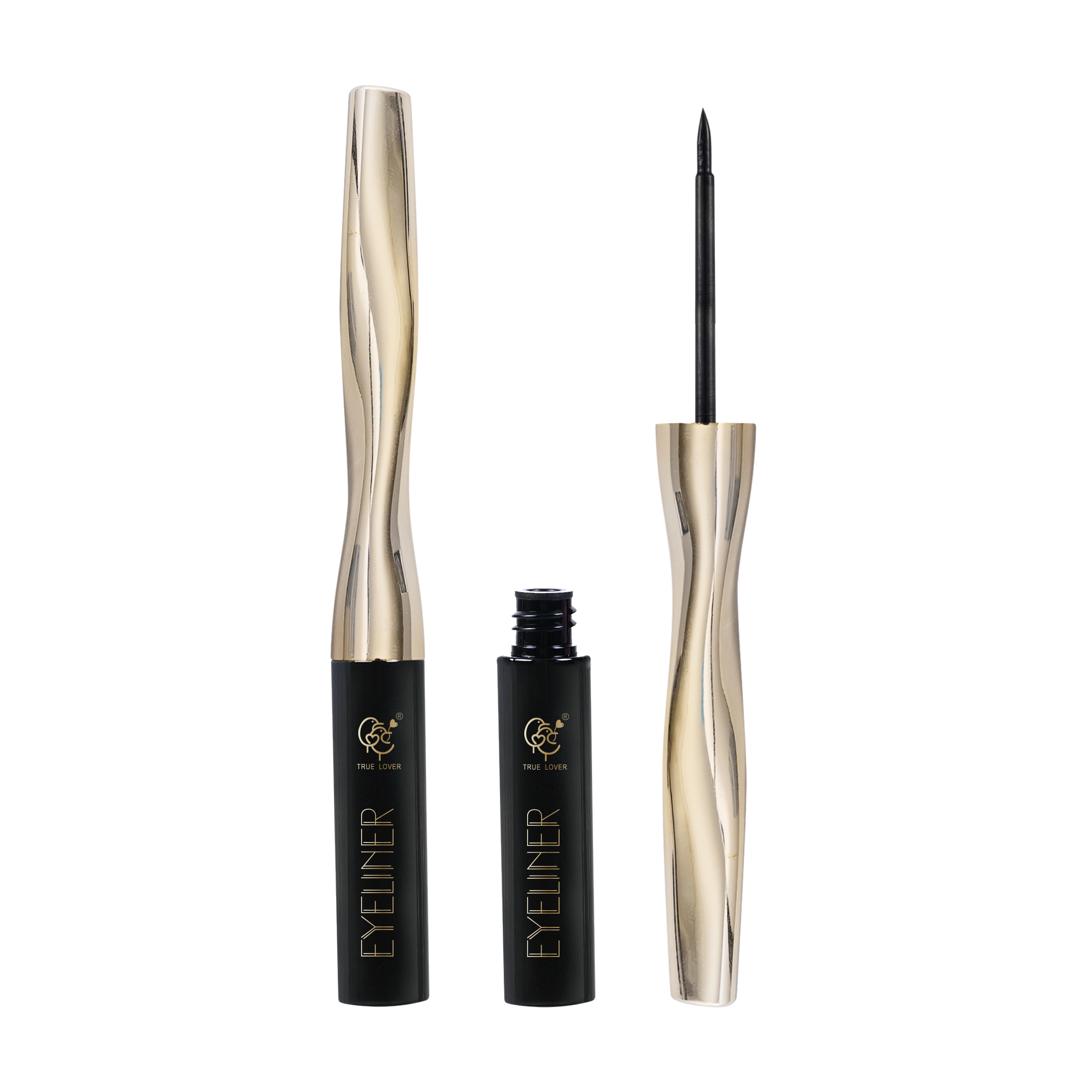 DELINEADOR EYELINER PUNTA ULTRA FINA - Negro - Delineador Plumon