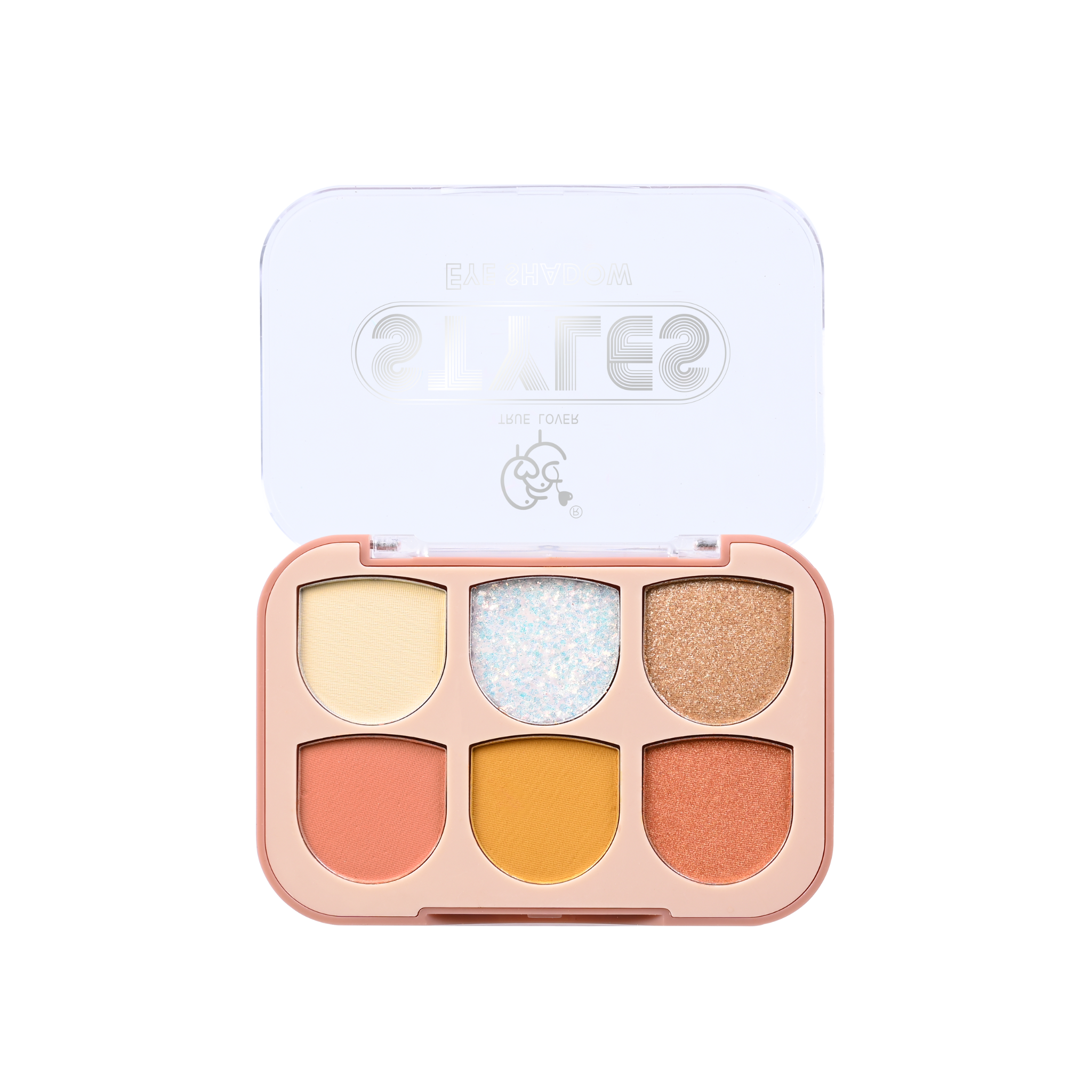PALETA DE SOMBRAS STYLE PORTATIL 6 TONOS - FLORAL TONO 01 - Eyeshadow