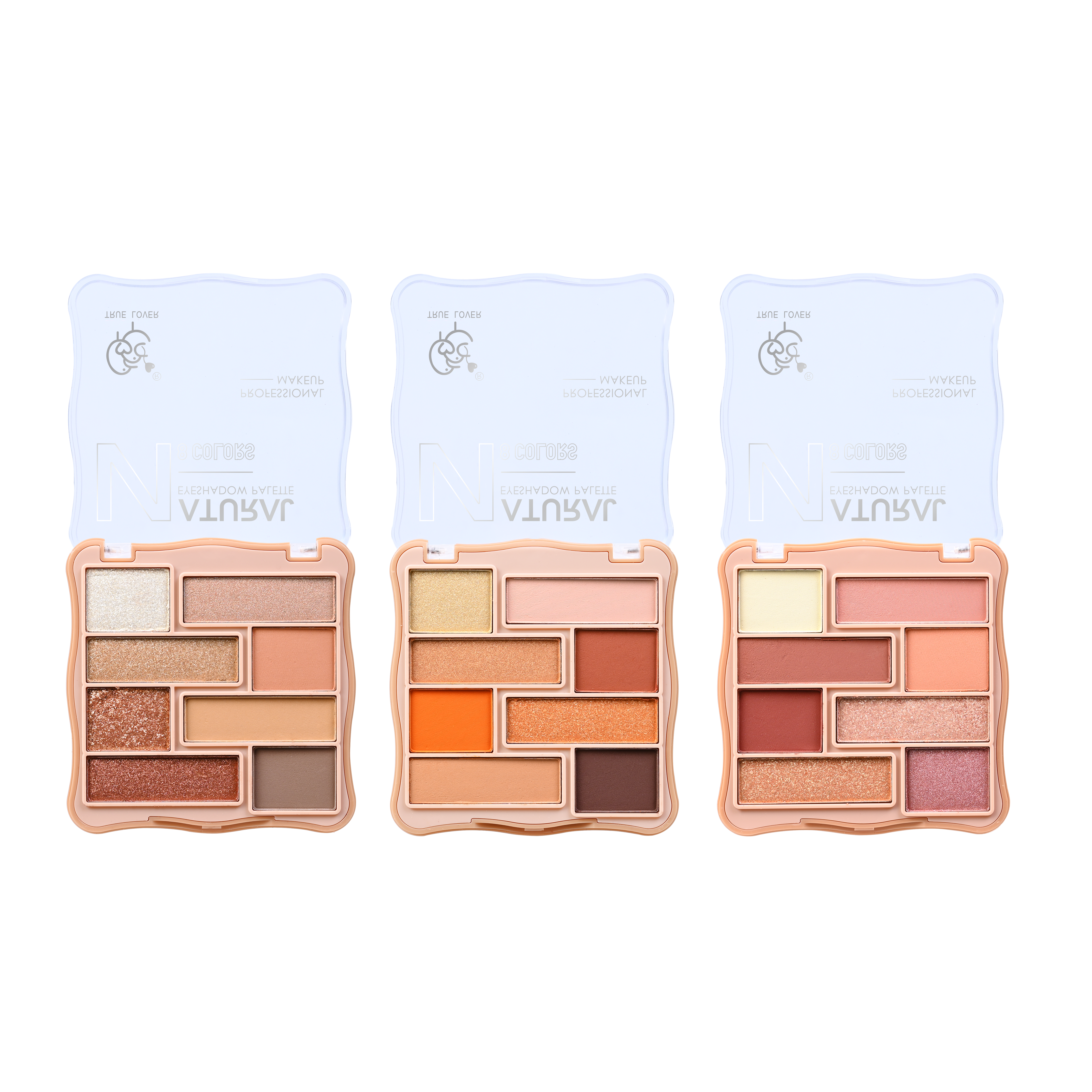 Sombra de ojos NATURAL EFFECT 8 tonos - Eyeshadow