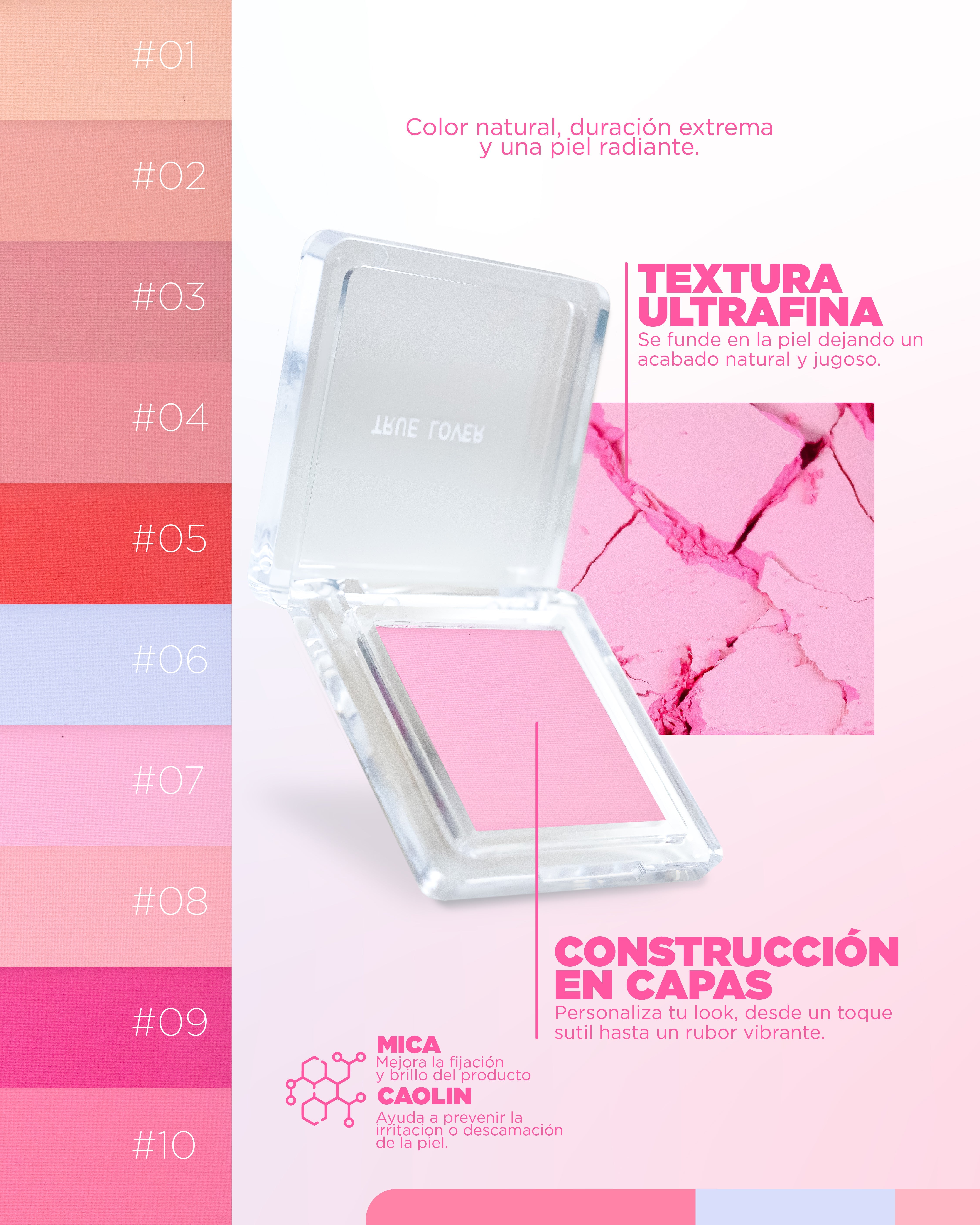 RUBOR EN POLVO BLUSH POWDER - Rubor