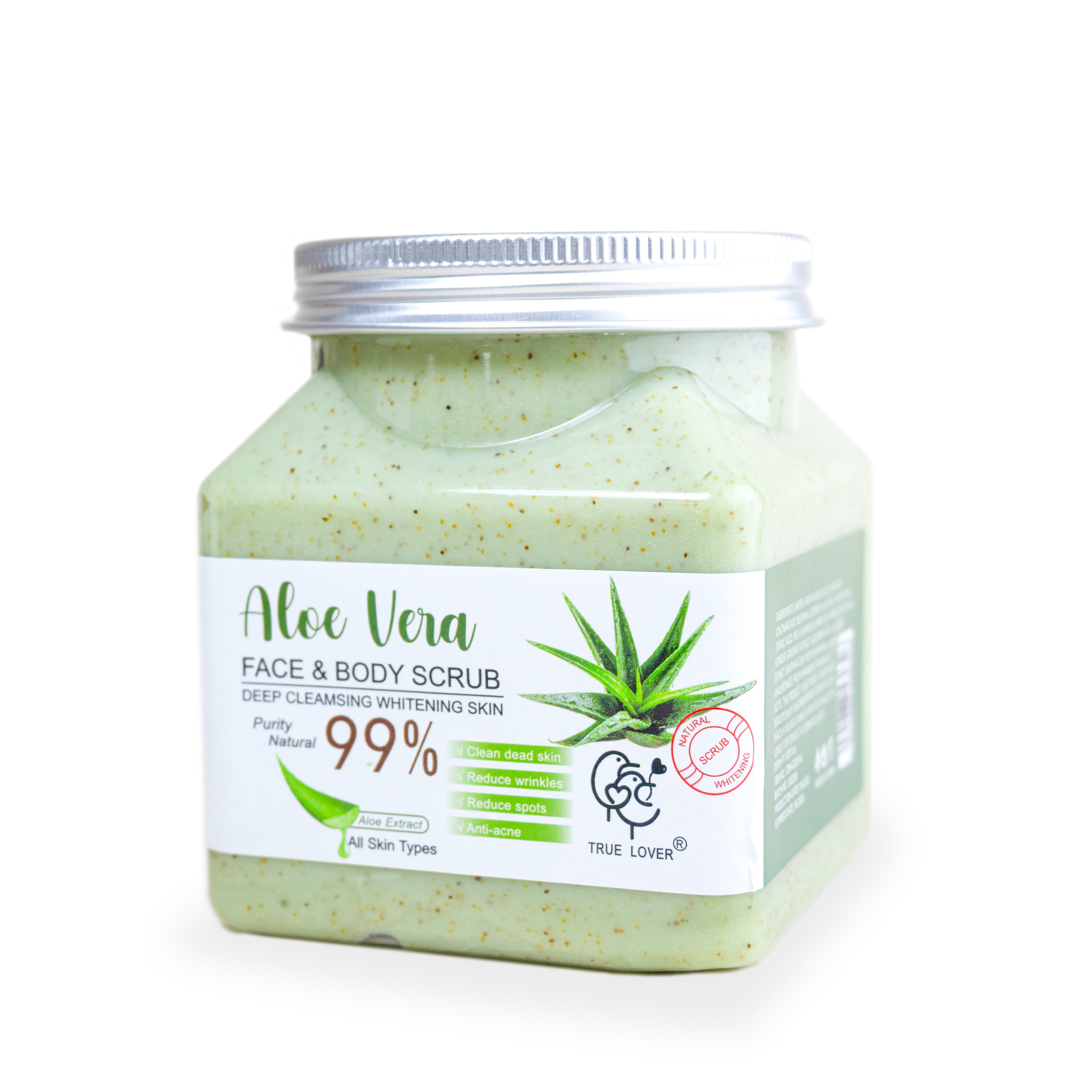EXFOLIANTE NATURAL CUERPO Y ROSTRO - ALOE VERA - SKIN CARE