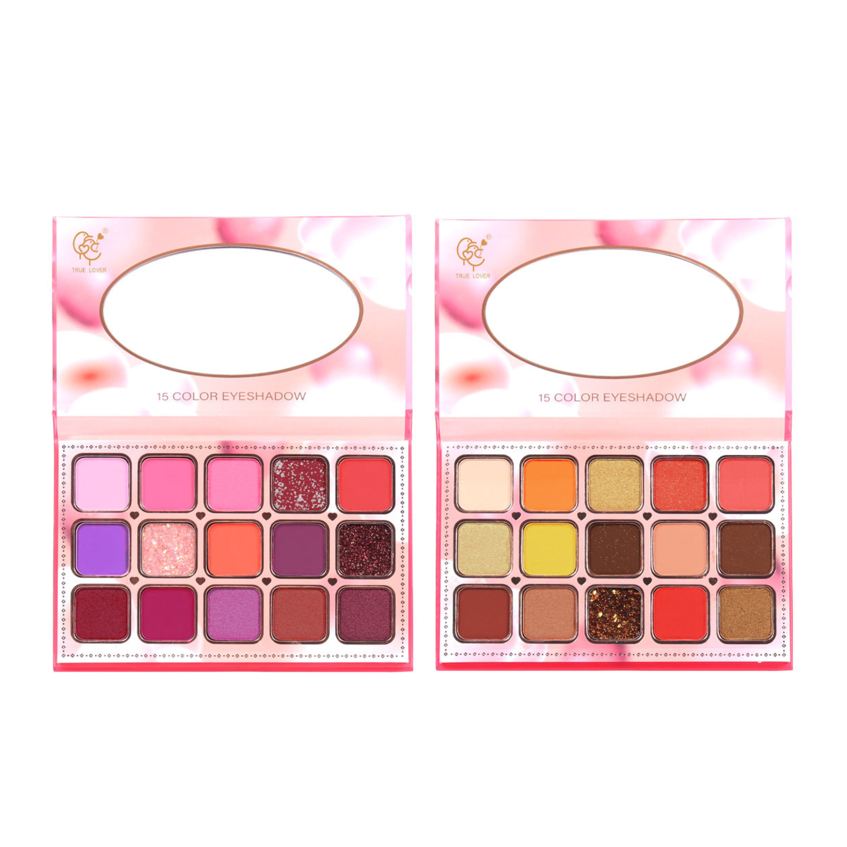 PALETA DE SOMBRAS CORAZONES 15 TONOS - Sombras